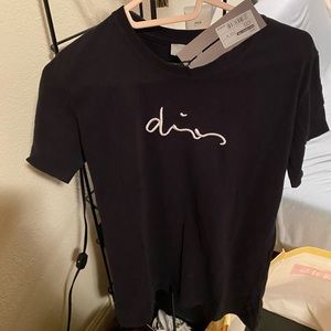 Classic Dior black T-shirt 100% cotton